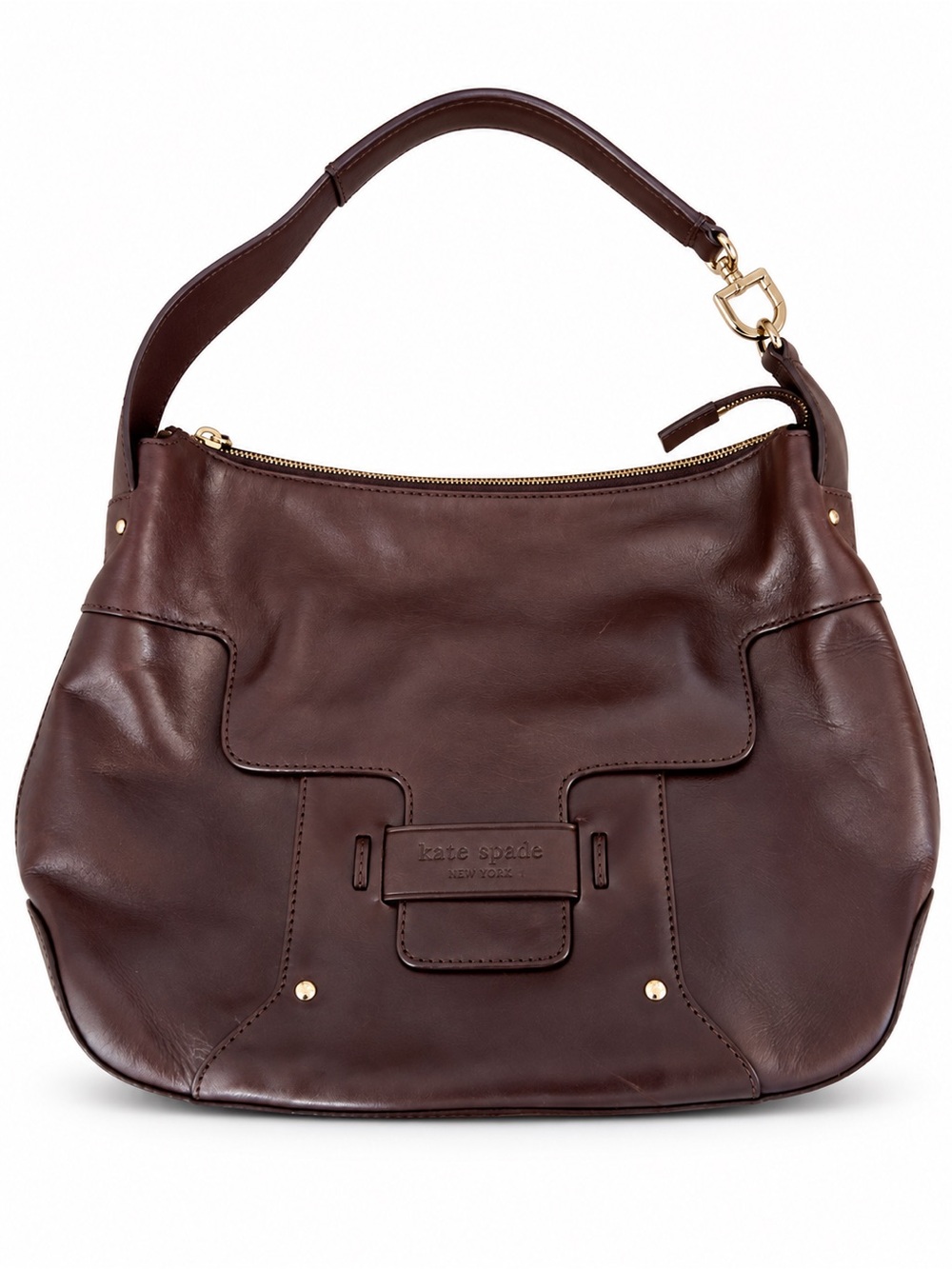 Kate Spade New York Brown Leather Shoulder Bag